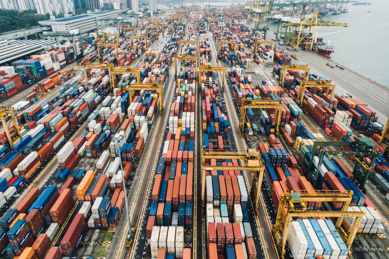 Bulk materials handling equipment at an Australian port facility undergoing digital inspection