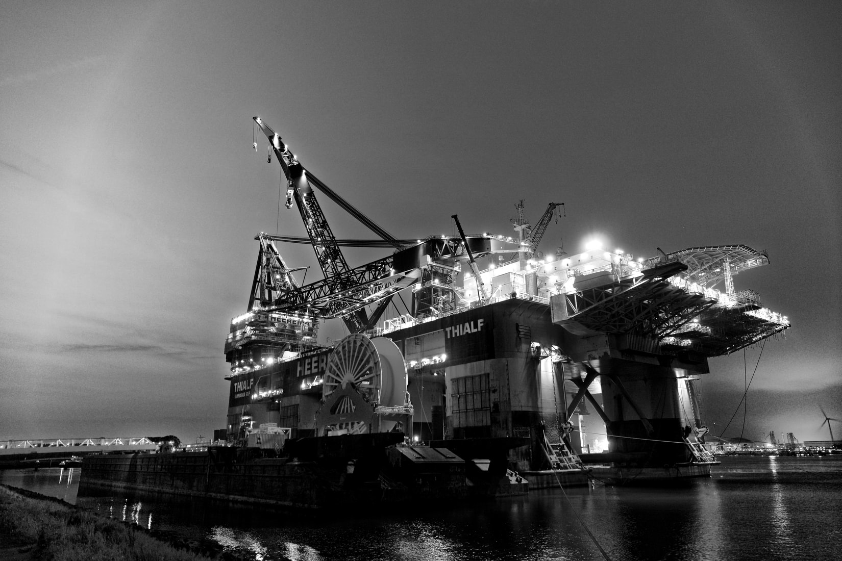 Oil and gas production facility where ISO 29001 quality management system requirements apply to operations and supply chains