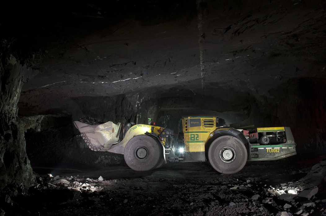 Underground mining inspection with mobile technology