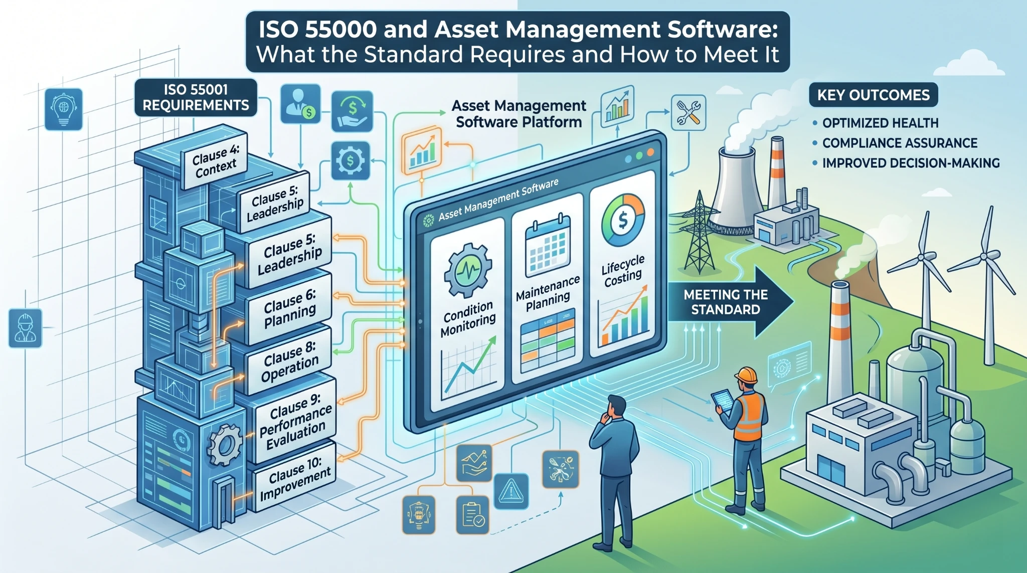 ISO 55000 and Asset Management Software: What the Standard Requires and How to Meet It