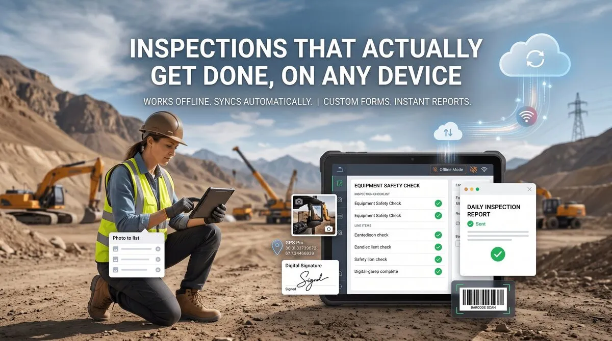 Pervidi mobile inspection on any device